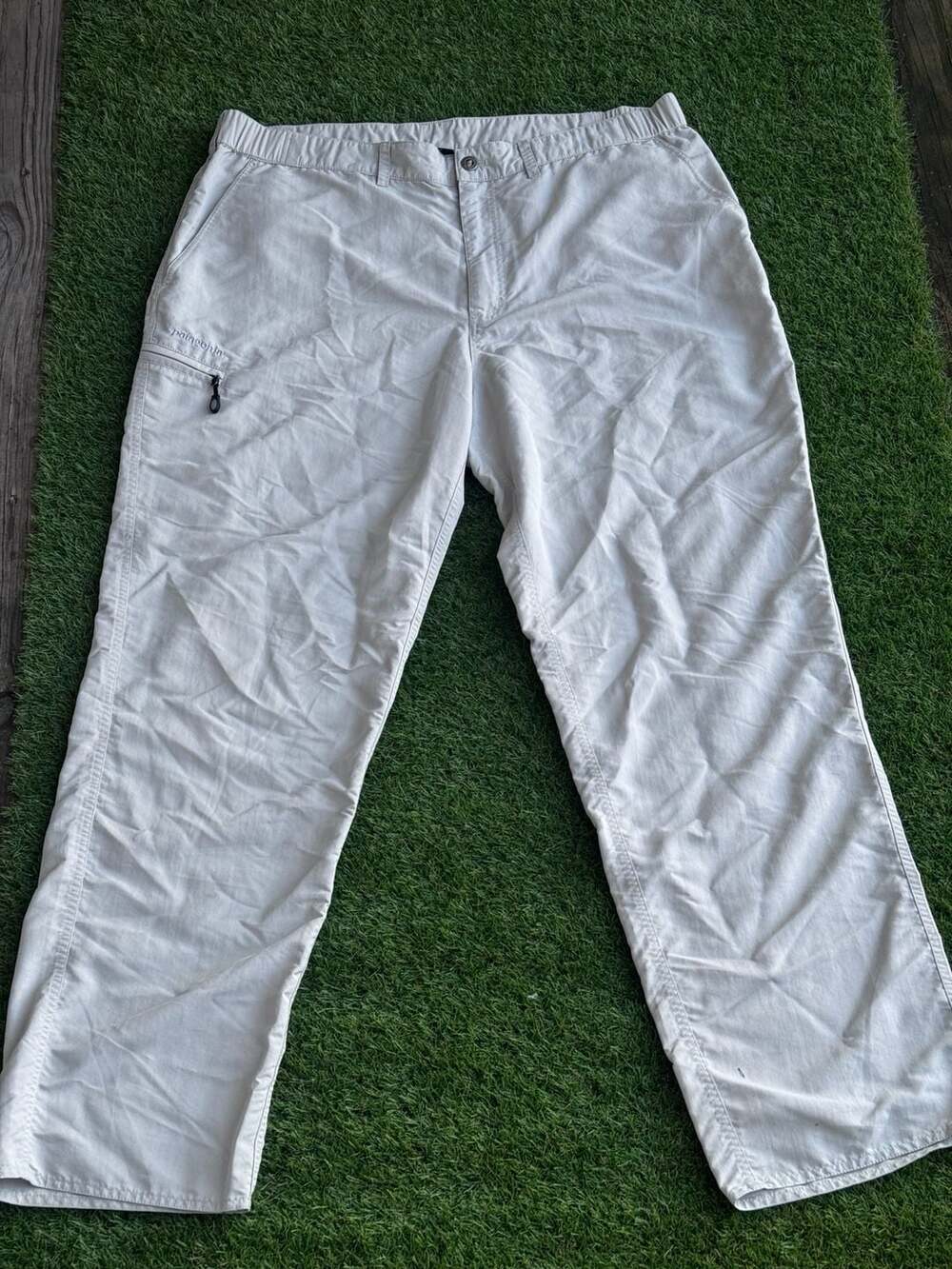 Patagonia Men's XXL Fossil Gi III Pants 100% Nylon Hiking Trousers